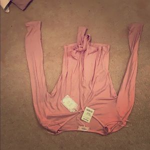 Pink blouse never worn